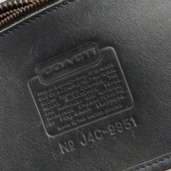 Vintage Coach Patricia Legacy Black Leather Crossbody Bag - Picture 10 of 11